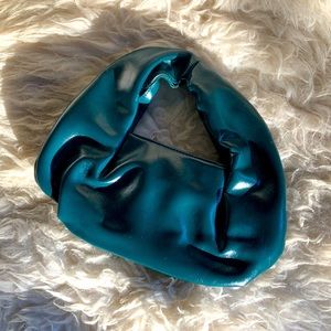 Blue leather urban outfitters bag